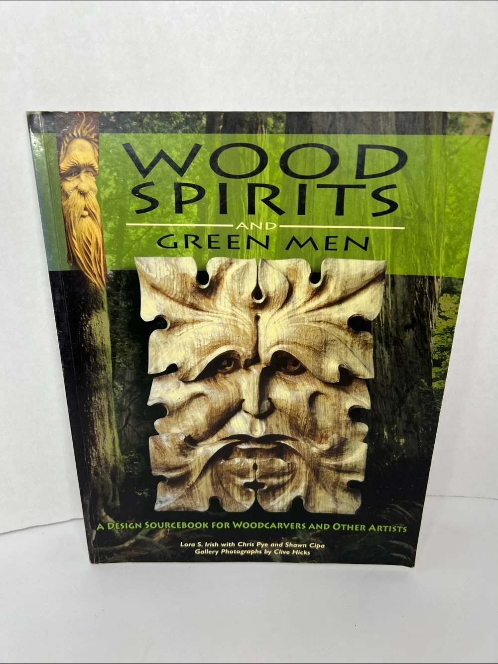 Wood Spirits and Green Men Book - Green Cover